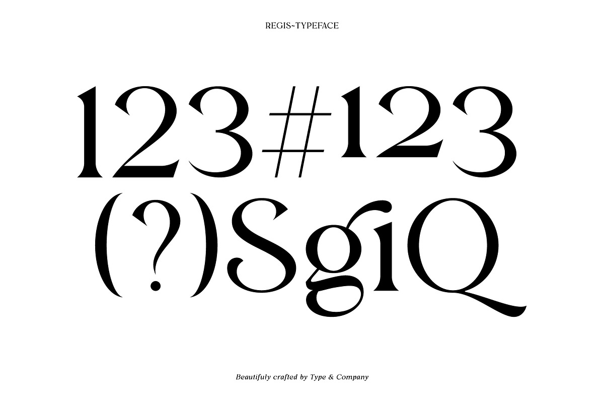 Regis | Elegant Serif Font Family, a Serif Font by Type and Co. (Photo 10 of 20)