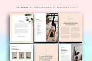 Yoga Presentation Template 20 Pages, a Presentation Template by The Cave Graphics (Thumbnail 2 of 7)