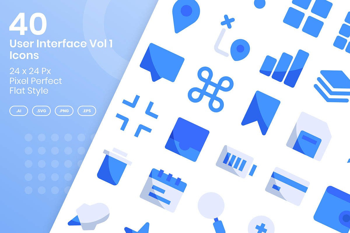 40 Interface Vol 1 - Flat, an Emoji Icon by Kmg Design (Photo 1 of 2)