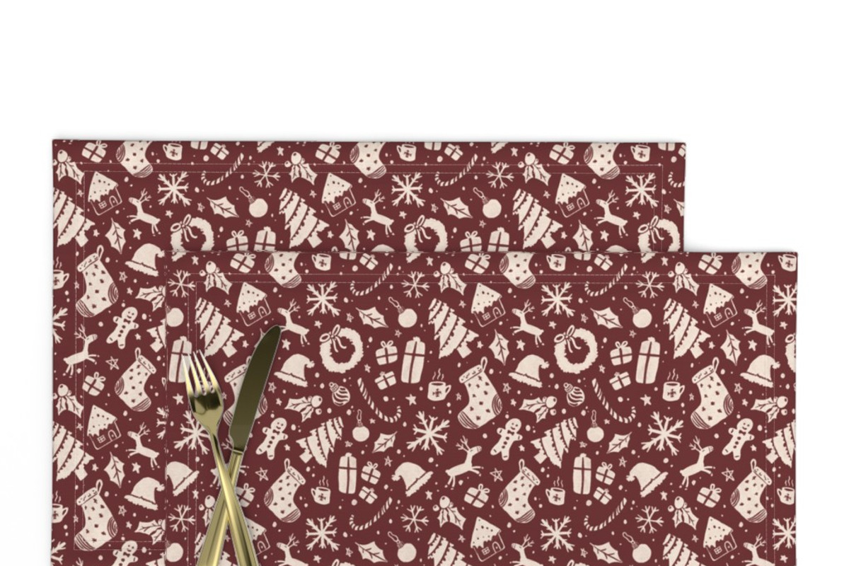 Cosy Christmas Repeat Pattern, a Pattern Graphic by Forest Lily (Photo 6 of 10)