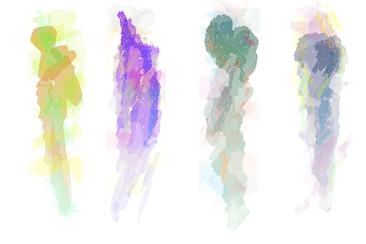 Watercolor Theme Bookmark Bundle, an Illustration by Natsuhisui (Photo 2 of 4)
