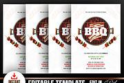 Summer Night BBQ Party Invitation, a Flyer Template by Madhabi Studio (Thumbnail 2 of 2)