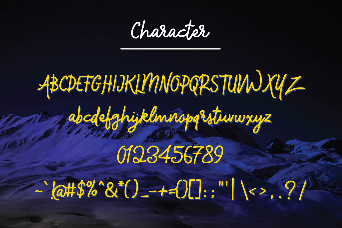 Magicline Typeface preview 4
