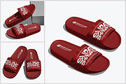 Slide Sandals Mockup, a Household Mockup by Unerispace (Thumbnail 1 of 5)