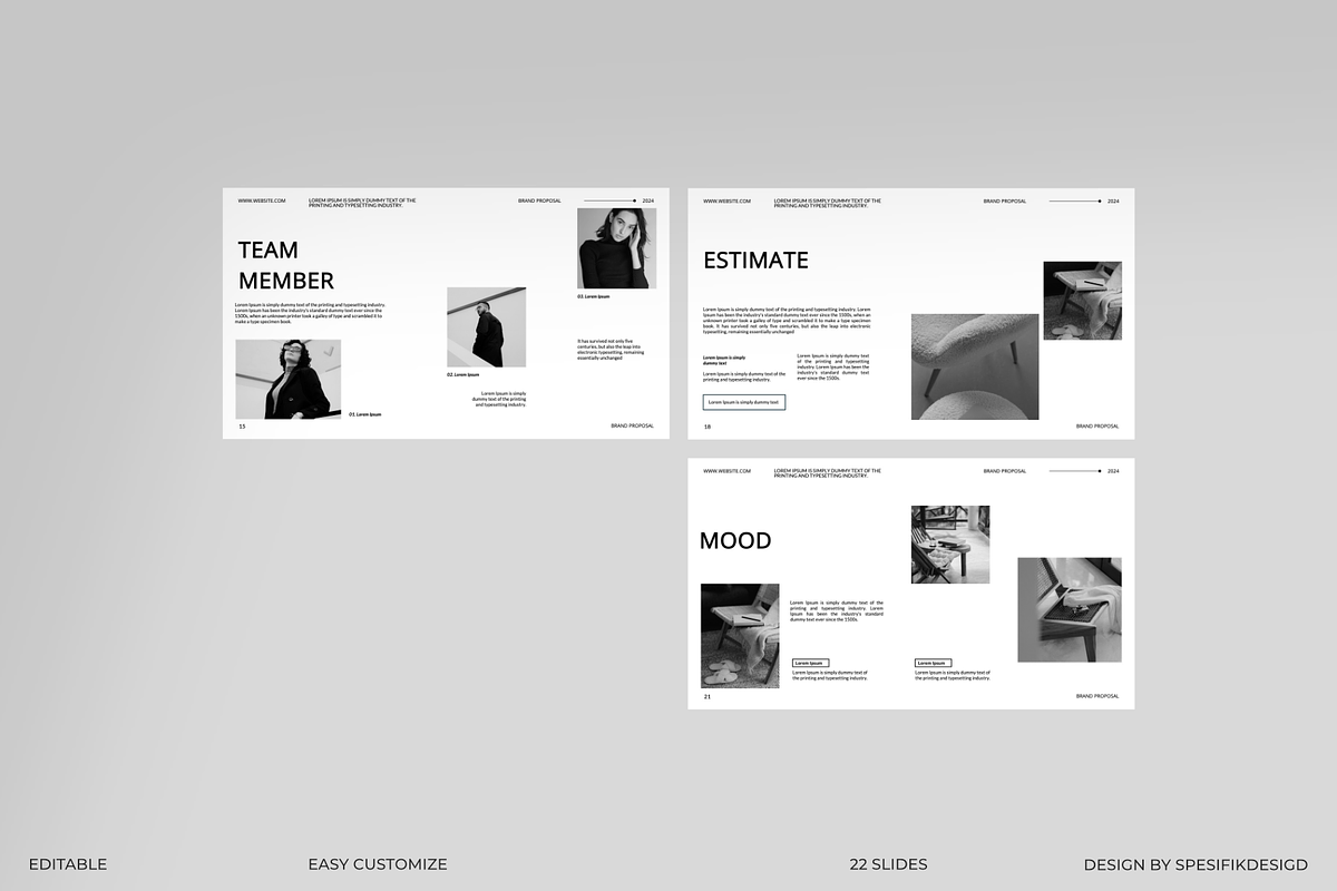 Brand Proposal Keynote, a Presentation Template by Spesifikstd (Photo 8 of 11)