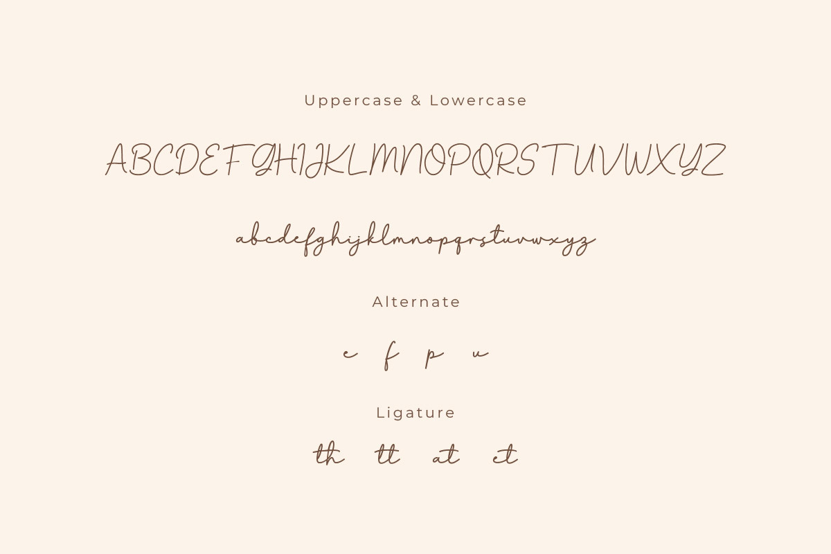 Gage Paraniy - Script Monoline Font, a Script Font by twinstd (Photo 6 of 7)