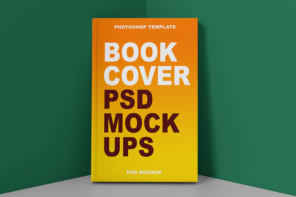 Book Cover Mockup, a Books & Magazine Mockup by mockupbuys (Photo 27 of 101)