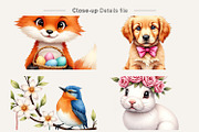 Farmhouse Easter Sublimation PNG, an Illustration by Artnoy (Thumbnail 4 of 8)