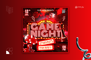 Game Night Flyer Canva Template, a Flyer Template by PeetalyStudioDesigns (Thumbnail 3 of 5)