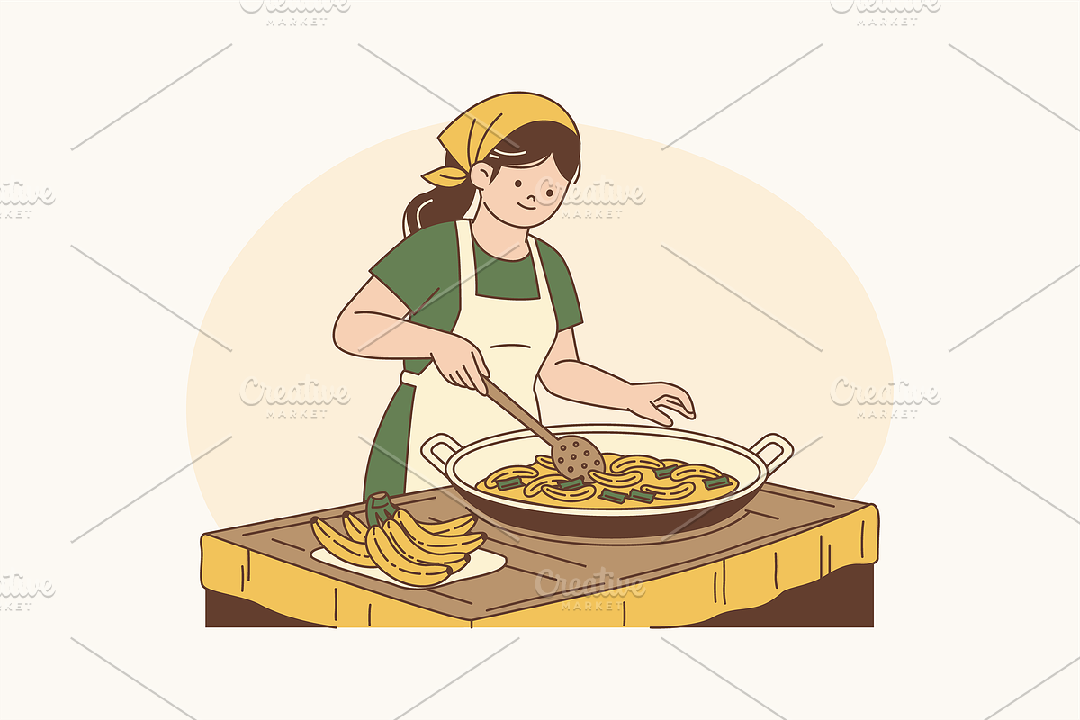 Banana Life Illustration, an Object Graphic by Jump Studio (Photo 11 of 12)