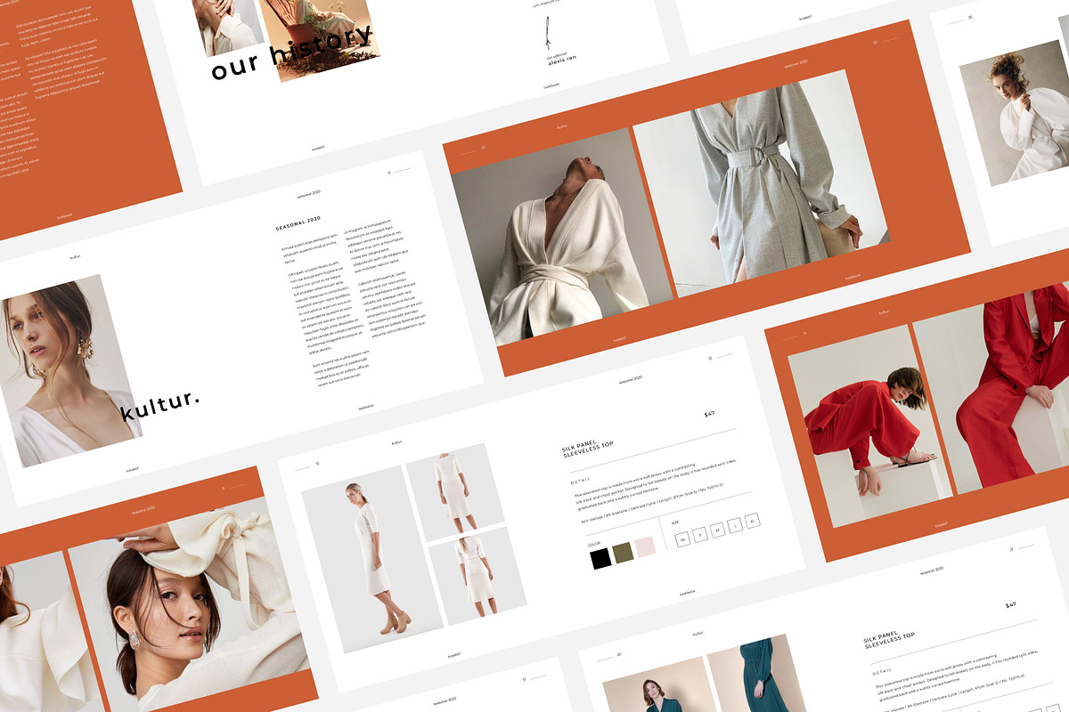 Lany Lookbook, a Brochure Template by Loc Tropis (Photo 2 of 9)