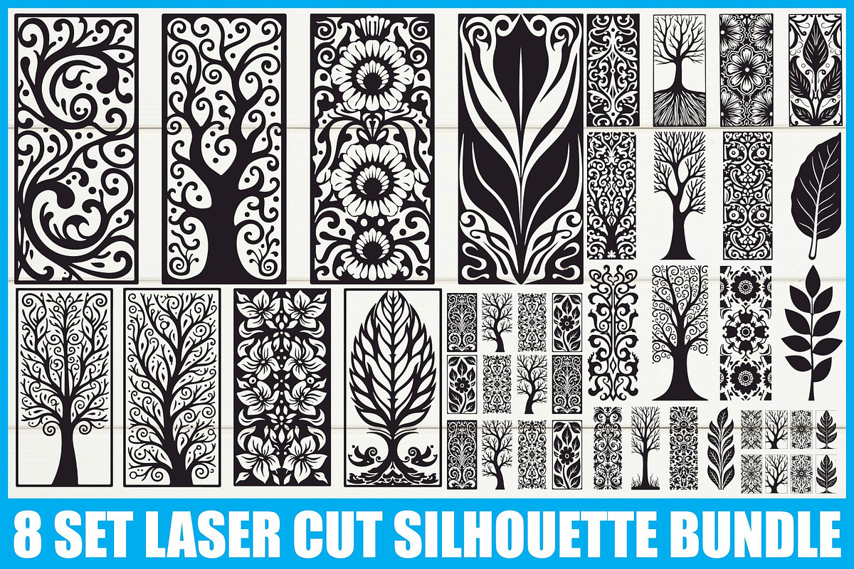 Leaf and Tree Vector Bundle, an Illustration by Creativeshirt (Photo 1 of 9)