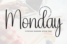 Monday | Script Font