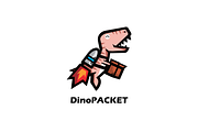 DinoPacket Logo, a Branding & Logo Template by hellothere (Thumbnail 3 of 4)