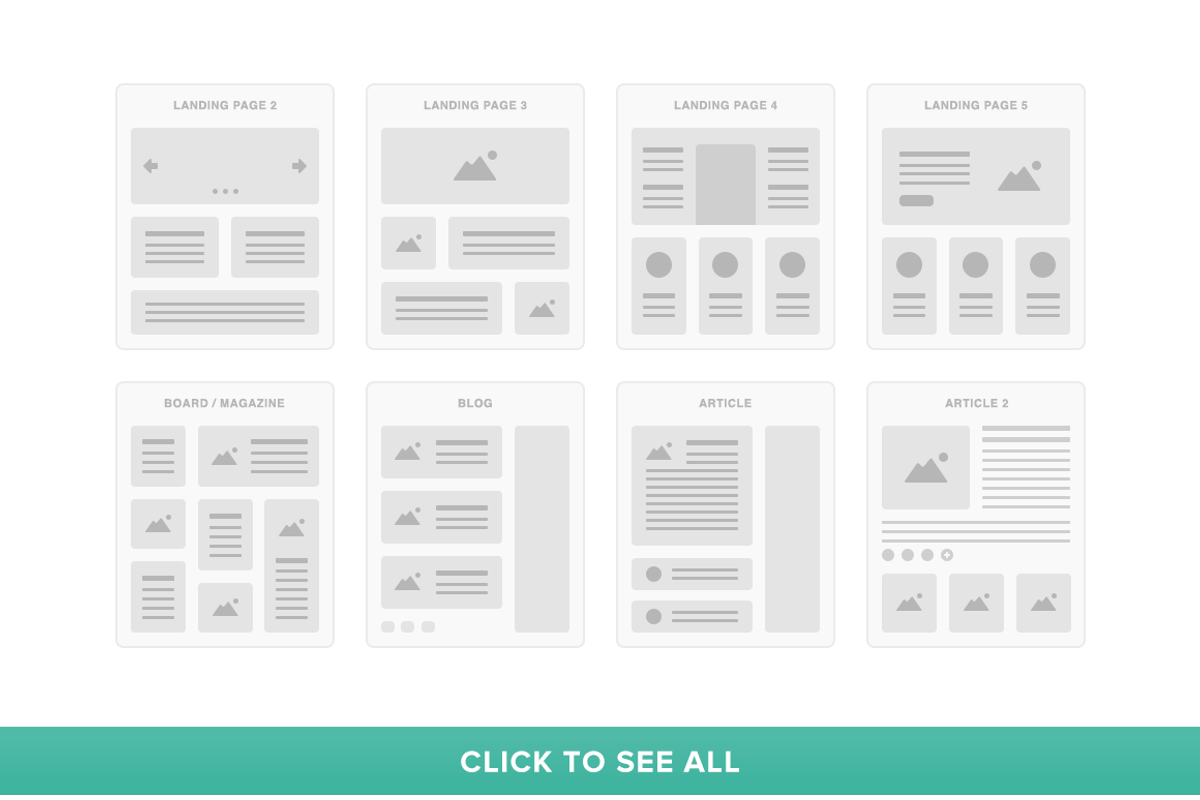 UI Tiles: Website Flowcharts, a Templates & Theme by pixelbuddha.net (Photo 2 of 3)