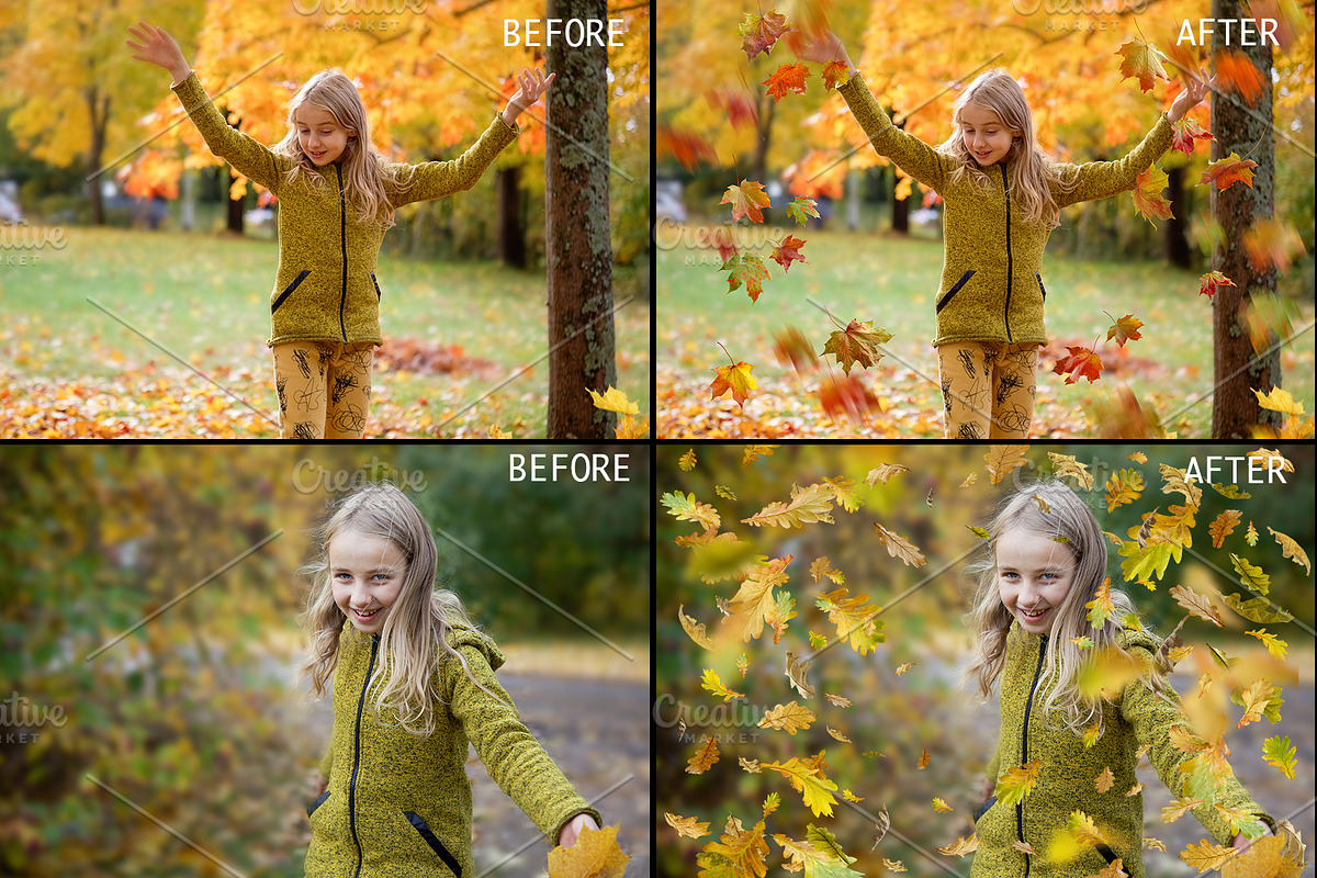 Leaves Overlays preview 2