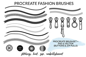 Procreate Fashion Brushes