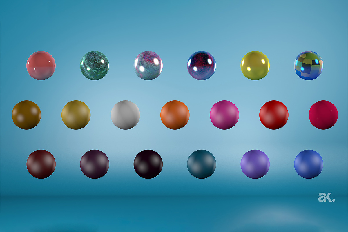 Solid Material Pack (for Cinema 4D), a Textures & Material 3D Model by Angelo Knf | Anko Studio (Photo 11 of 11)