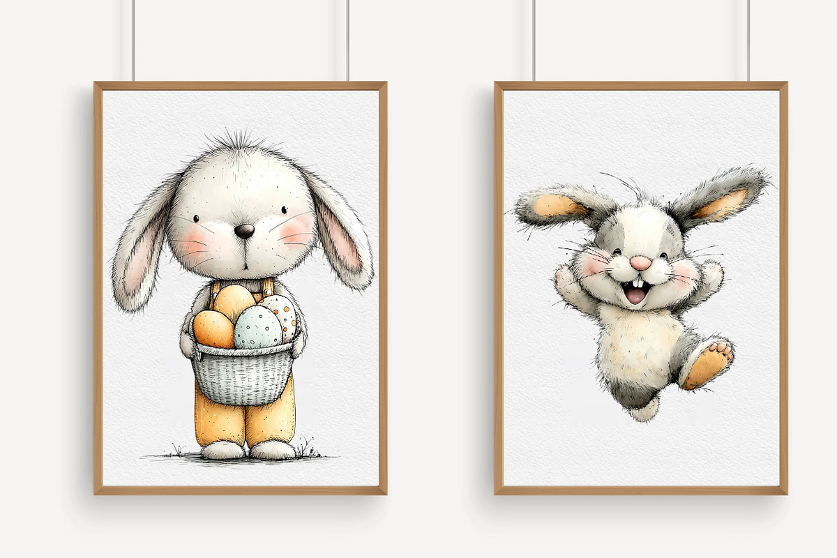 Easter Watercolor Clipart, an Illustration by Libby Wishes (Photo 7 of 9)
