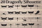 Dragonfly Silhouette, an Object Graphic by Designer_Momina (Thumbnail 1 of 20)