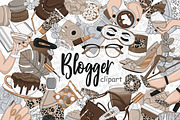 Blogger Clipart, an Object Illustration by GlamArtZhanna (Thumbnail 1 of 6)