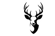 deer head wall mount silhouette, an Illustration by Amazin_art (Thumbnail 51 of 51)