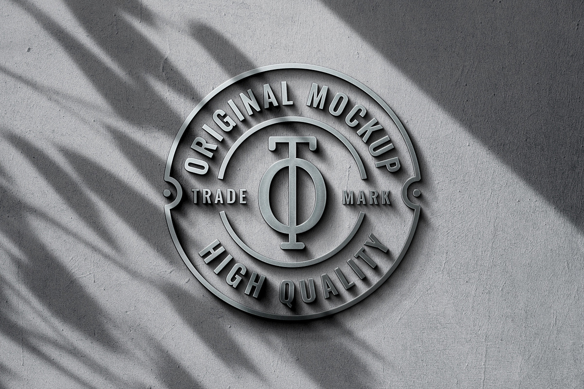 Metallic Sign Mockups, a Mockup by Design Squad (Photo 5 of 7)