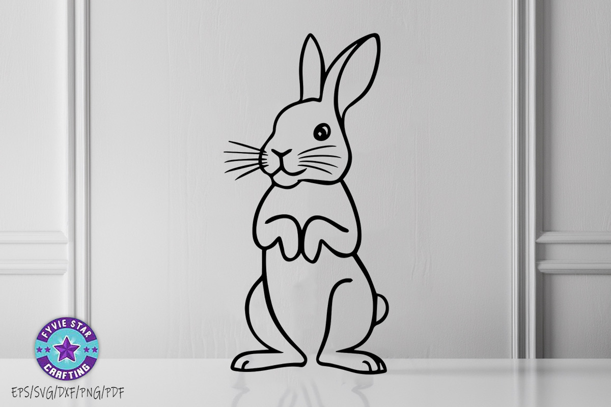 Easter Bunny Cute Bunny Svg Png Bund, an Object Graphic by FiveStarCrafting (Photo 6 of 14)