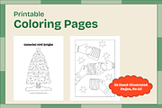 Colorful and Bright Coloring Pages, an Illustration by portice_studio (Thumbnail 1 of 5)