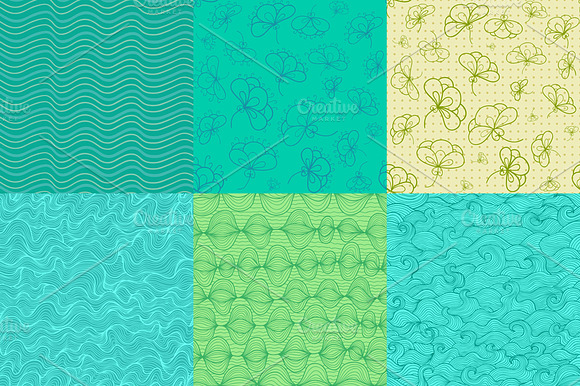 Collection Of Vector Patterns