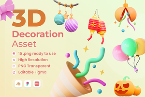 Decoration 3D Illustration