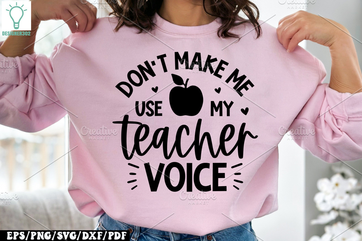 Teacher SVG Bundle, a Graphic by Designer302 (Photo 4 of 27)