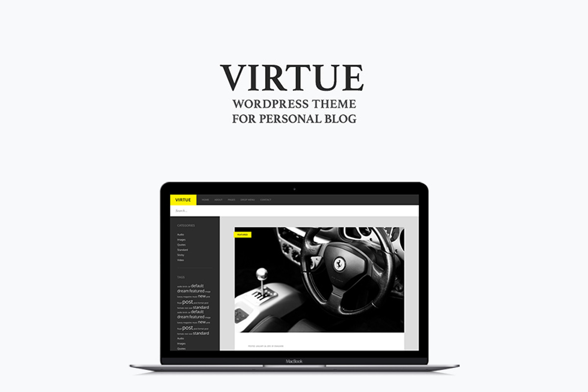 Virtue WordPress Theme, a WordPress Template by emagweb (Photo 2 of 2)