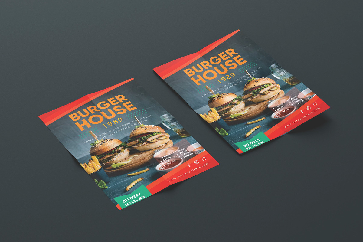 Better fast food sale flyer, a Flyer Template by Workhu (Photo 4 of 4)