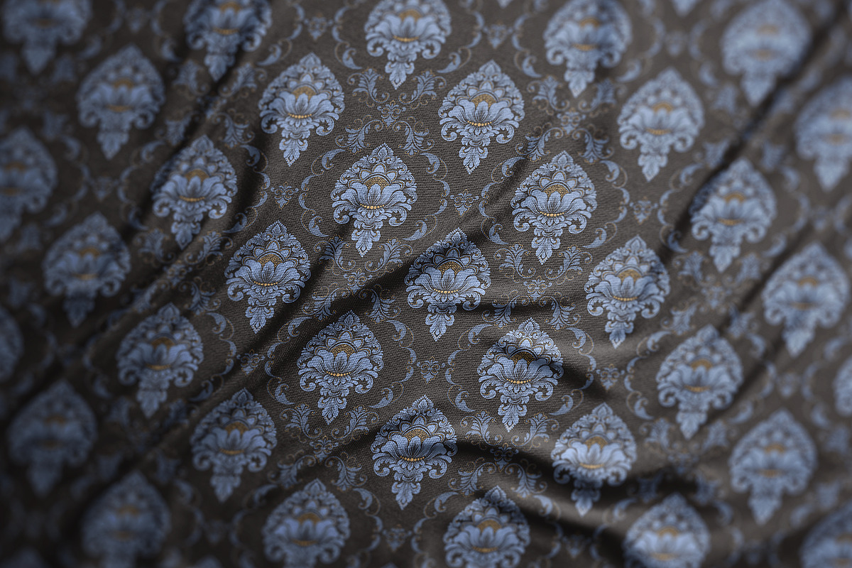 Vintage Damask patterns #1, a Pattern Graphic by GarryKillian (Photo 8 of 9)