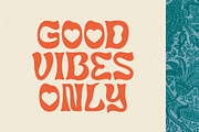 Surreal - 1960s Psychedelic Typeface, a Sans Serif Font by HipFonts (Thumbnail 4 of 8)