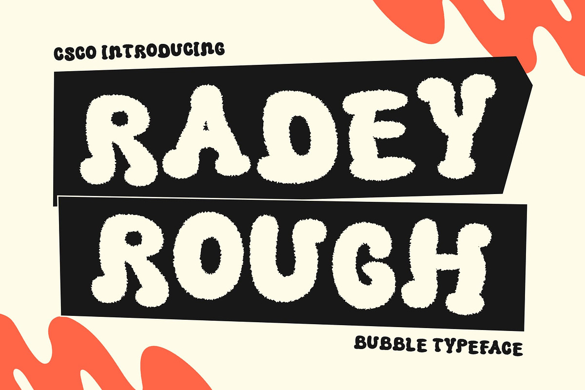 Radey Rough, a Serif Font by Craft Supply Co. (Photo 1 of 8)