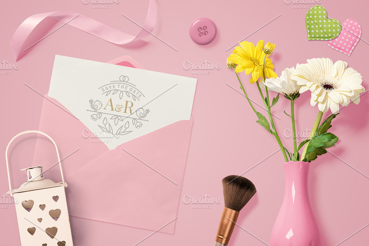 Save the Date Overlays, a Branding & Logo Template by sivVector (Photo 6 of 6)