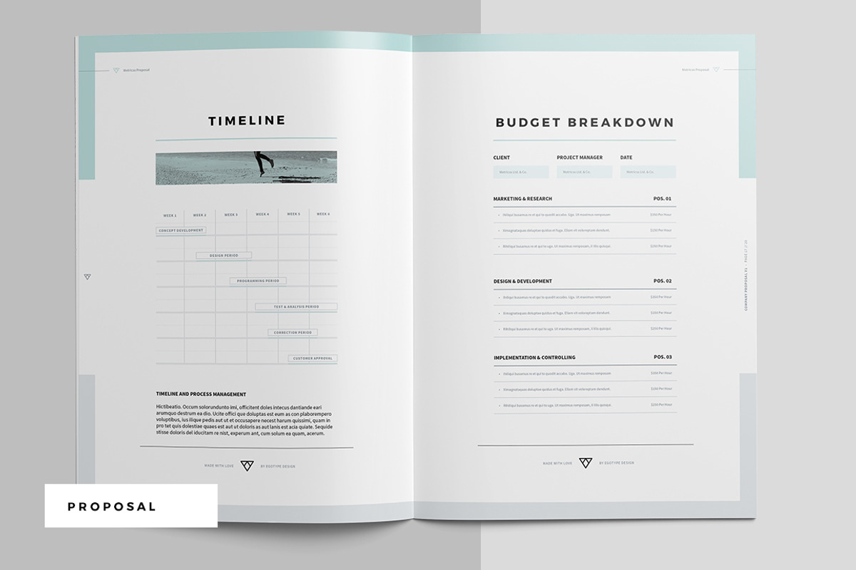 Proposal Pitch Pack, a Brochure Template by Egotype (Photo 7 of 13)