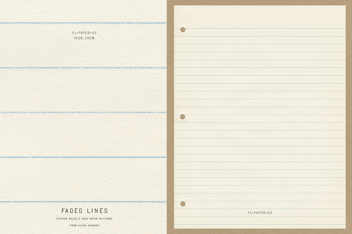 Vintage Ruled & Grid Paper Textures, a Texture Graphic by alonahaidash (Photo 12 of 15)