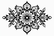 Floral Mandala Laser Cut Bundle, an Illustration by Designs_River (Thumbnail 6 of 9)