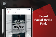 Trend Social Media Pack, a Social Media Template by Kahuna Design (Thumbnail 2 of 6)