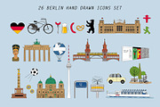 Travel set - Berlin, an Object Graphic by Alina Tsesarskaya (Thumbnail 2 of 5)