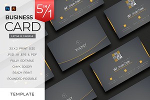 Luxury Modern Business Card - V.16