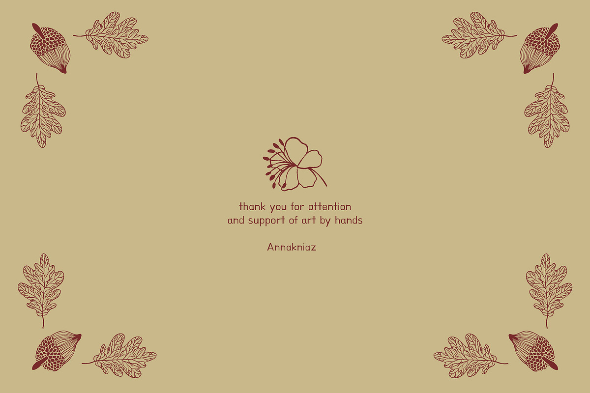 It's Autumn - fruits and foliage, a Seasonal Illustration by Annakniaz (Photo 15 of 15)