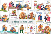 Happy Old Age - Watercolor Set, a Person Illustration by Mashamashastu (Thumbnail 6 of 13)