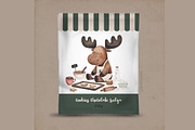Cute Vintage Christmas, a Decorative Illustration by Estudio 812 (Thumbnail 9 of 9)