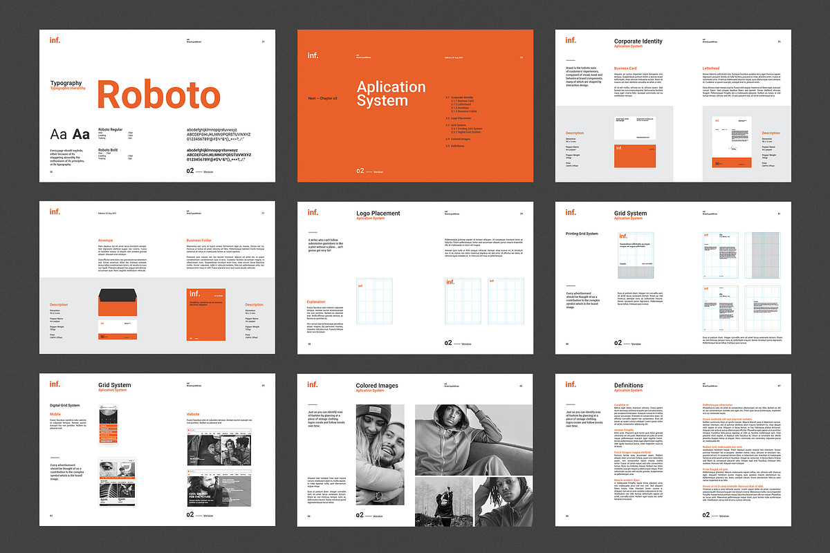 Brand Book Guidelines, a Brochure Template by BOXKAYU (Photo 13 of 13)