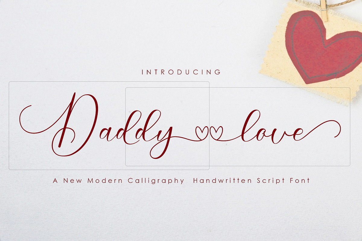 Daddy love, a Script Font by PollemSt (Photo 1 of 8)