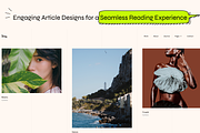 Folio - Minimal Portfolio & Gallery, an UI Kit Template by YoArts (Thumbnail 3 of 5)